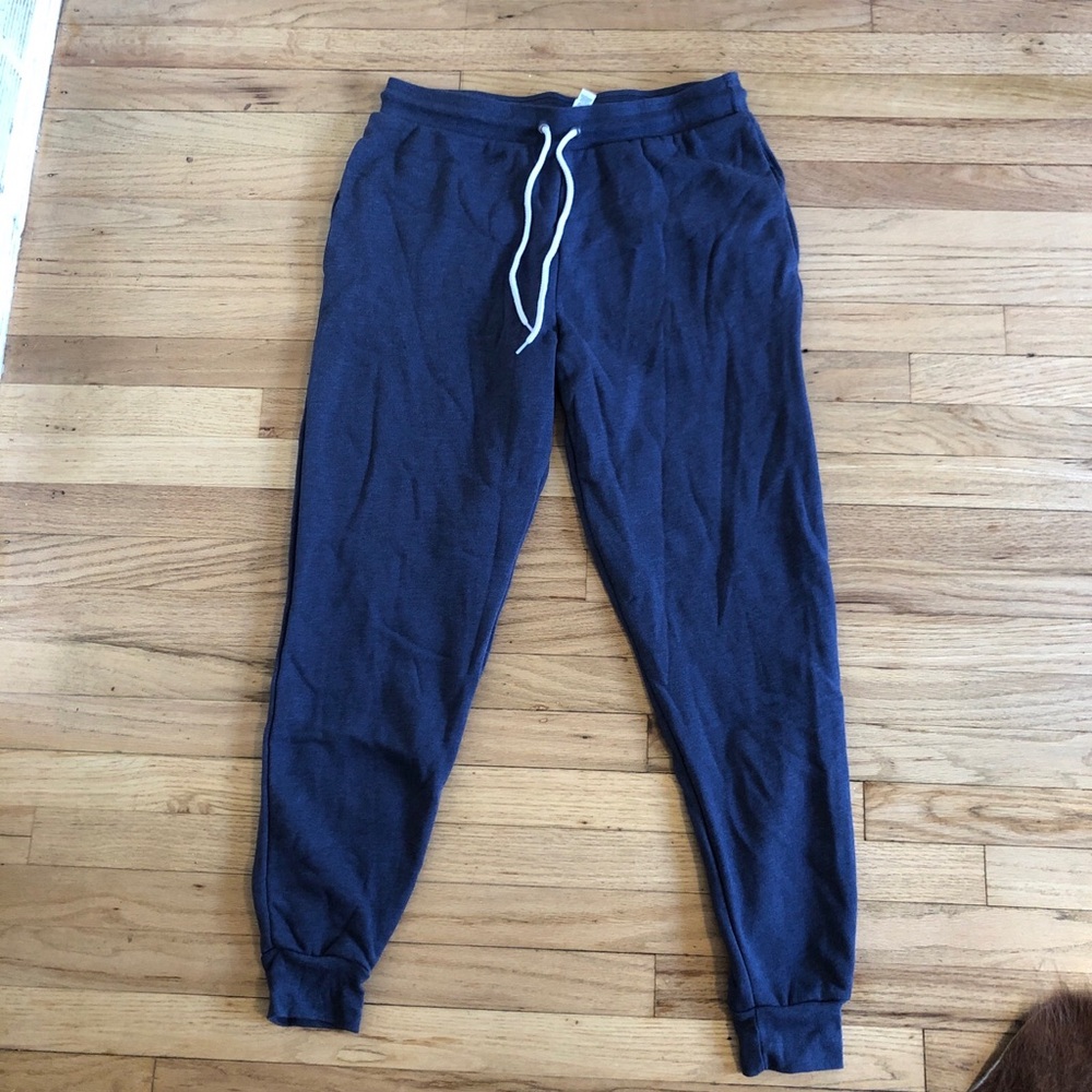 Bella Canvas Navy Blue Drawstring Joggers MK